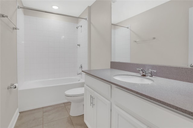 15060 Book Club Rd, Winter Garden, FL 34787 - bathroom featuring vanity, shower / washtub combination, and tile patterned floors