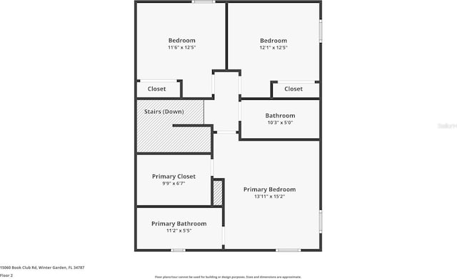 15060 Book Club Rd, Winter Garden, FL 34787 - view of room layout