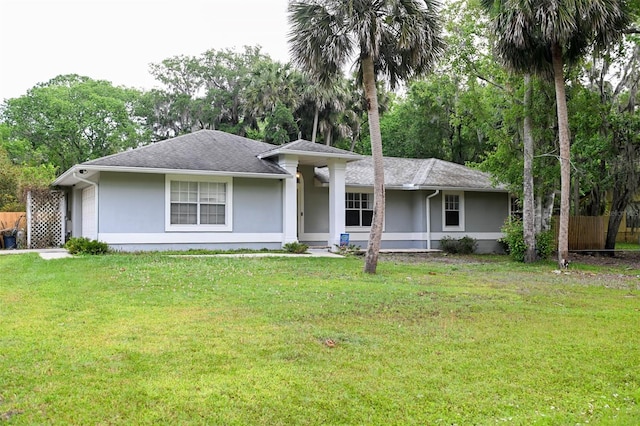 1430 Arrowhead Trl, Deltona, FL 32725 - single story home with stucco siding and view of scattered trees