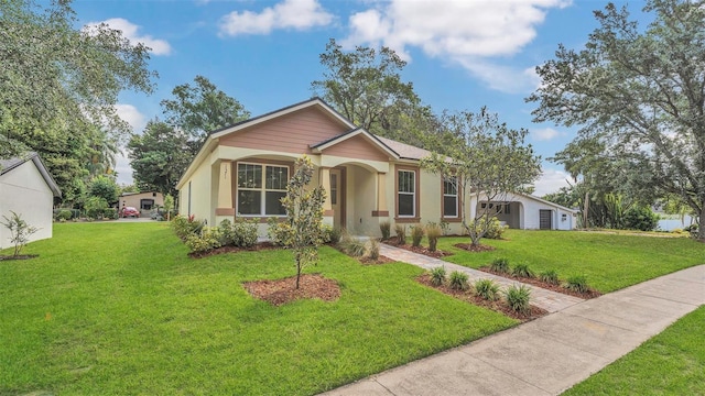 1371 Lake Dr, Casselberry, FL 32707 - single story home featuring a front lawn and stucco siding
