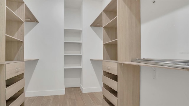 1371 Lake Dr, Casselberry, FL 32707 - spacious closet featuring wood finished floors
