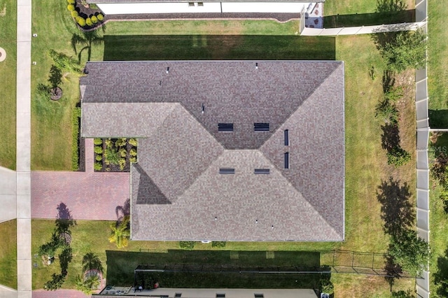 view of subject property