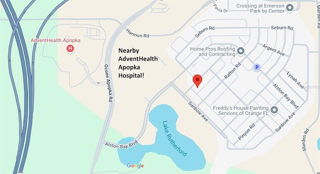 1286 Tallow Rd, Apopka, FL 32703 - map / location