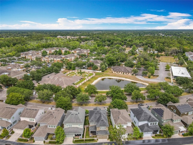 473 Oviedo Blvd, Oviedo, FL 32765 - aerial view of residential area with a forest and a large body of water