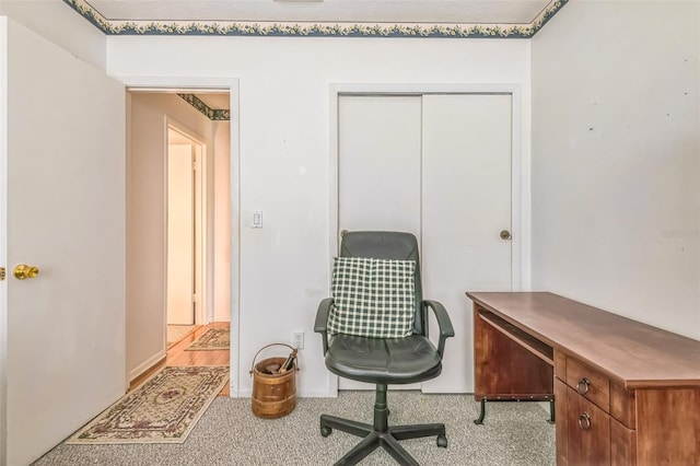view of office space