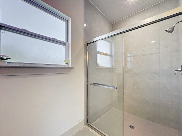 16253 SW 29th Court Rd, Ocala, FL 34473 - bathroom featuring a shower stall and baseboards