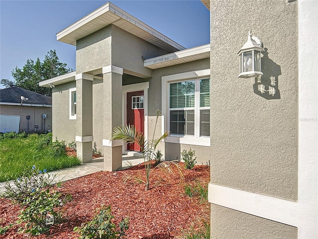 2531 SW 167th Loop, Ocala, FL 34473 - view of exterior entry with stucco siding