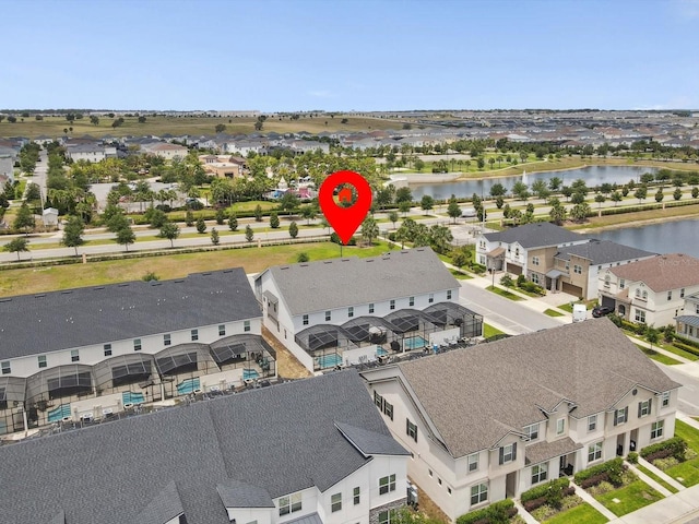 1632 Tropical Palms Cir, Kissimmee, FL 34747 - aerial view of residential area with a large body of water