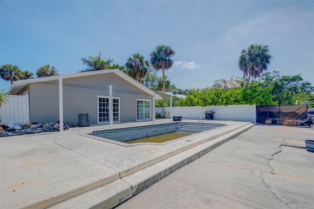4838 Tarpon Ave, Bonita Springs, FL 34134 - view of pool with a patio area and fence