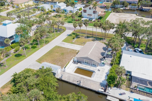4838 Tarpon Ave, Bonita Springs, FL 34134 - aerial view of residential area with a nearby body of water