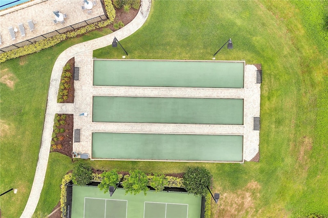 aerial view