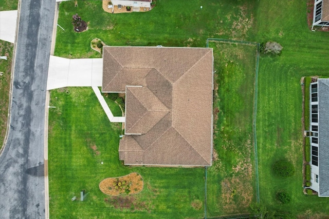 drone / aerial view