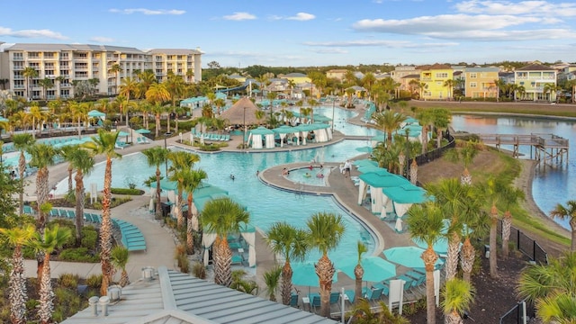 8045 Lost Shaker Ln, Kissimmee, FL 34747 - bird's eye view of a nearby body of water