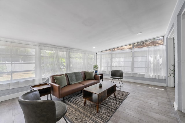 913 Moss Ln, Winter Park, FL 32789 - sunroom with lofted ceiling