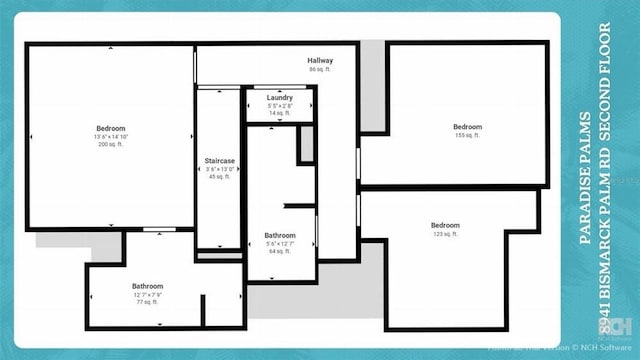 8941 Bismarck Palm Rd, Kissimmee, FL 34747 - home floor plan