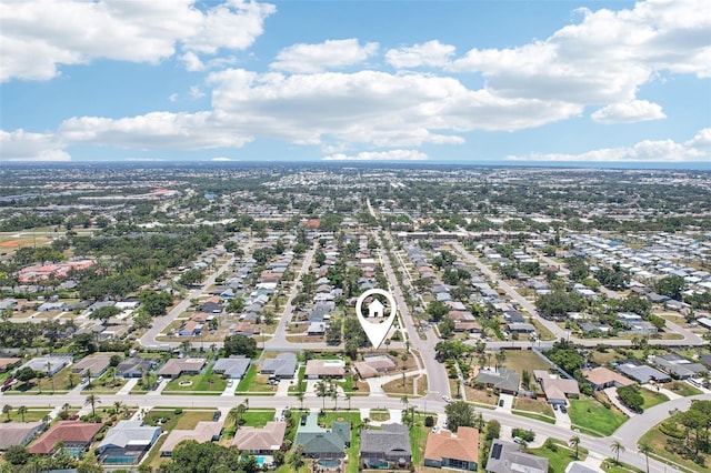 1301 Lucaya Ave, Venice, FL 34285 - aerial overview of property's location with nearby suburban area