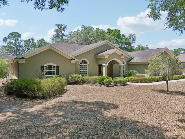 6686 SE 135th St, Summerfield, FL 34491 - ranch-style house featuring stucco siding