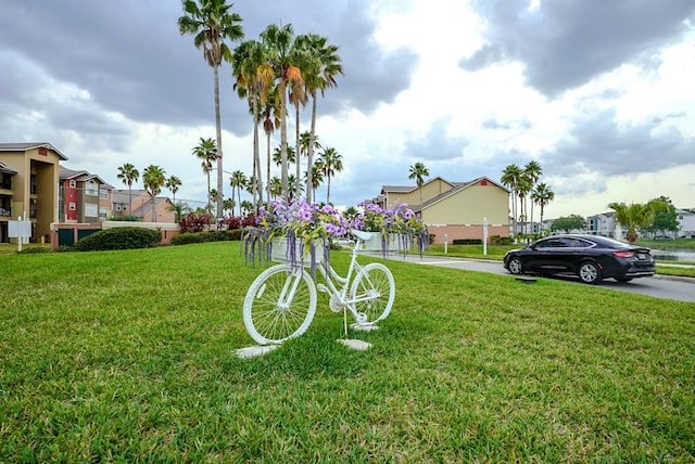 2208 Antigua Pl Unit 932, Kissimmee, FL 34741 - view of green lawn with a residential view