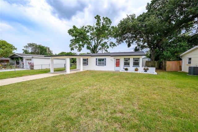 4824 Shoshone St, Orlando, FL 32819 - single story home featuring cooling unit and concrete driveway