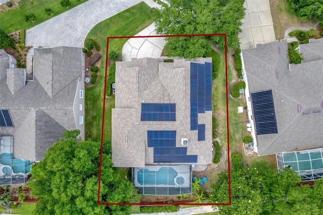 12411 Scarlett Sage Ct, Winter Garden, FL 34787 - aerial overview of property's location with property parcel outlined