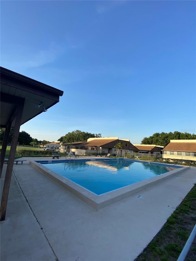 view of community pool