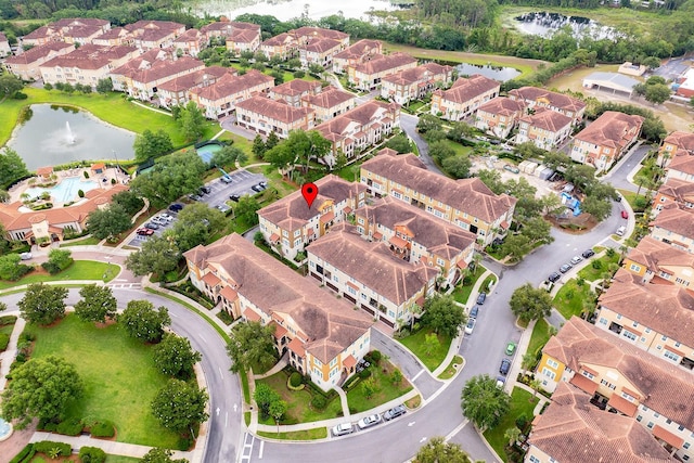 625 Pavia Loop, Lake Mary, FL 32746 - aerial view of property's location with a large body of water and nearby suburban area