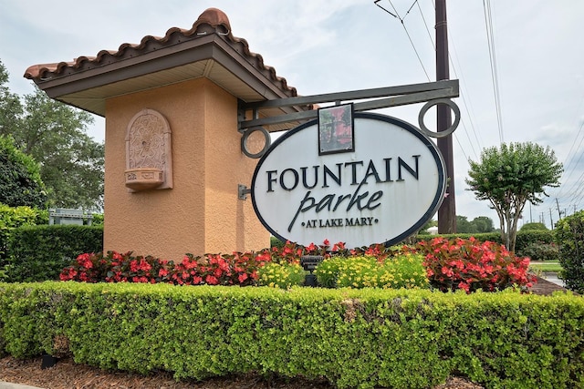 625 Pavia Loop, Lake Mary, FL 32746 - view of community sign