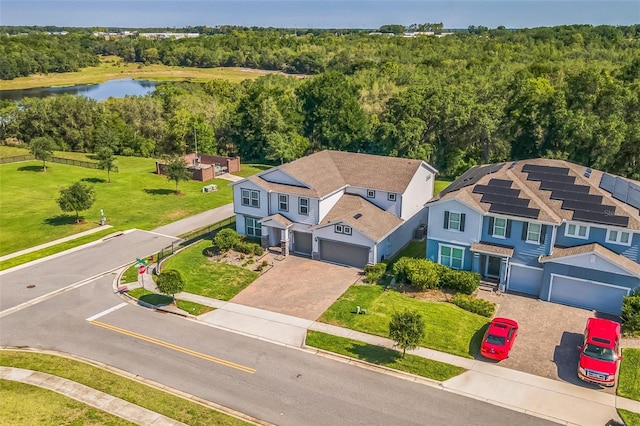 2539 Auburn Ridge Dr, Apopka, FL 32712 - aerial view of a large body of water and a heavily wooded area