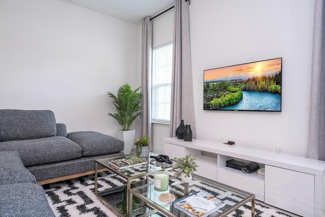 view of living area