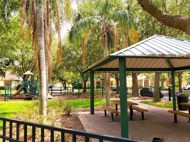 6728 Duncaster St, Windermere, FL 34786 - view of home's community with a gazebo