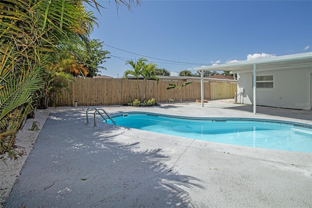 4324 Garden Ave, West Palm Beach, FL 33405 - view of pool featuring a fenced backyard and a patio