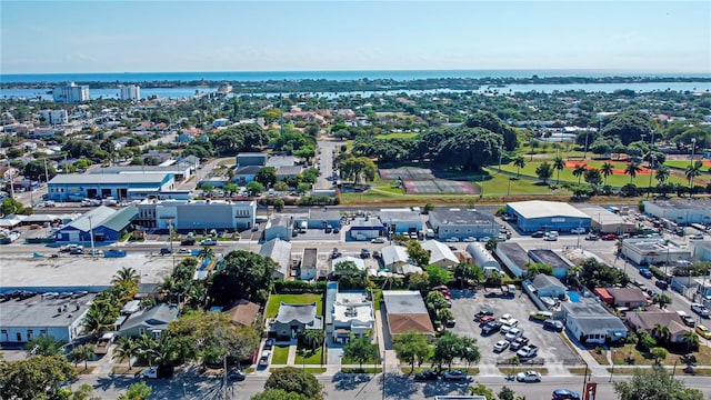 4324 Garden Ave, West Palm Beach, FL 33405 - drone / aerial view of a large body of water