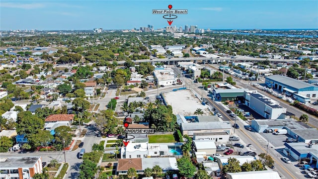 4324 Garden Ave, West Palm Beach, FL 33405 - bird's eye view