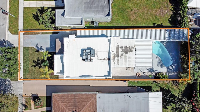 4324 Garden Ave, West Palm Beach, FL 33405 - aerial view of property's location with property parcel outlined