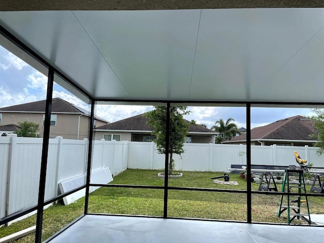 12610 Sawgrass Oak St, Orlando, FL 32824 - view of unfurnished sunroom