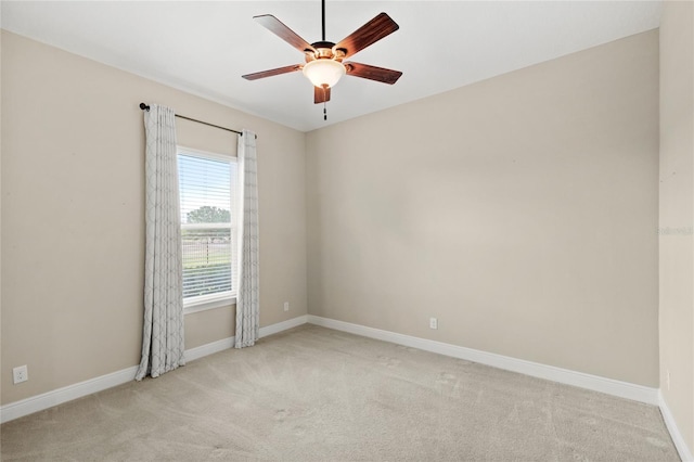31754 Red Tail Blvd, Sorrento, FL 32776 - carpeted empty room featuring ceiling fan and baseboards