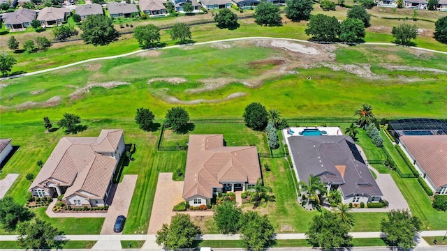 31754 Red Tail Blvd, Sorrento, FL 32776 - aerial perspective of suburban area featuring a golf course
