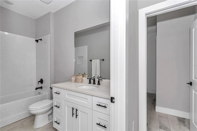 8202 SW 123rd Ter, Dunnellon, FL 34432 - full bath with vanity, toilet, and tub / shower combination