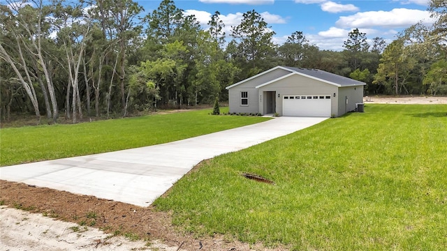8202 SW 123rd Ter, Dunnellon, FL 34432 - view of grassy yard featuring a garage