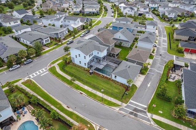 6875 Bridgman St, Orlando, FL 32827 - aerial view of residential area featuring a pool