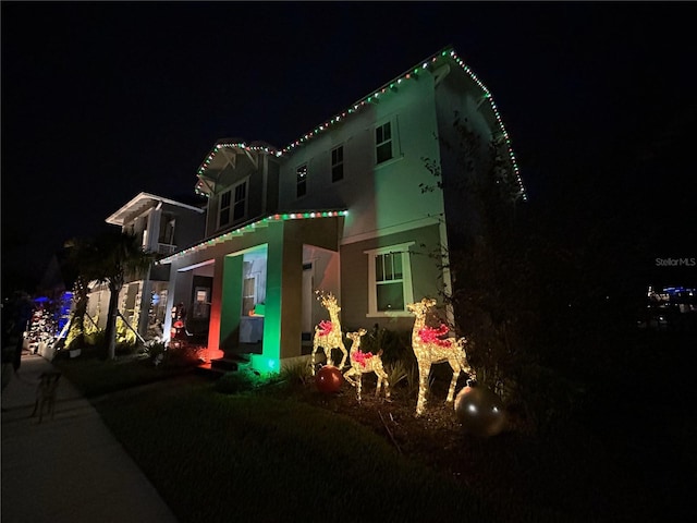 6875 Bridgman St, Orlando, FL 32827 - view of property at twilight