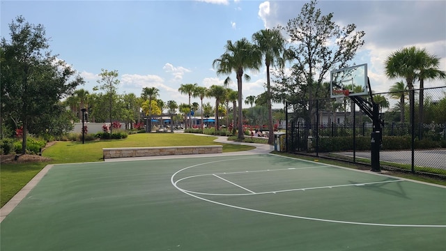 6875 Bridgman St, Orlando, FL 32827 - view of basketball court with community basketball court