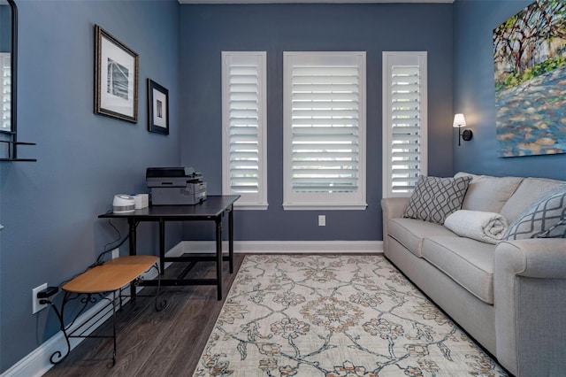 1212 Civitas Way, Winter Garden, FL 34787 - office space with baseboards and wood finished floors