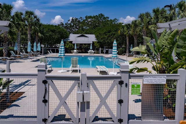 1212 Civitas Way, Winter Garden, FL 34787 - community pool featuring a gate