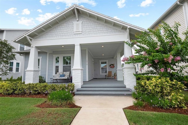 1212 Civitas Way, Winter Garden, FL 34787 - view of front of home with a porch