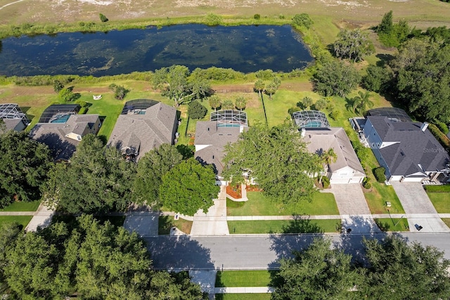 3840 Caledonia Ave, Apopka, FL 32712 - aerial perspective of suburban area featuring a large body of water