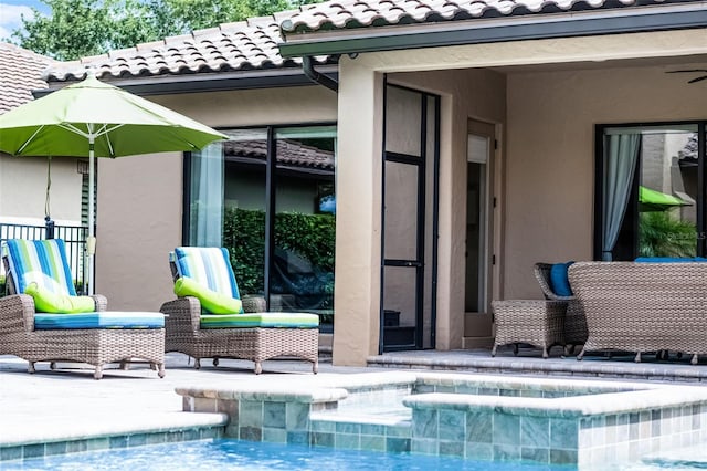 11755 Waterstone Loop Dr, Windermere, FL 34786 - swimming pool featuring a patio