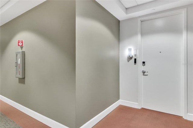 101 S Eola Dr Unit 810, Orlando, FL 32801 - corridor featuring carpet floors and baseboards