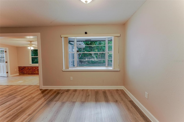 635 San Lanta Cir, Sanford, FL 32771 - spare room with light wood-type flooring and healthy amount of natural light