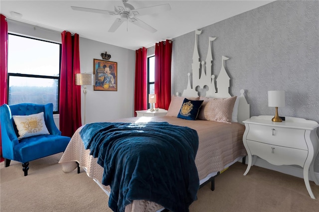 8124 Roseville Rd, Davenport, FL 33896 - bedroom featuring carpet floors and ceiling fan